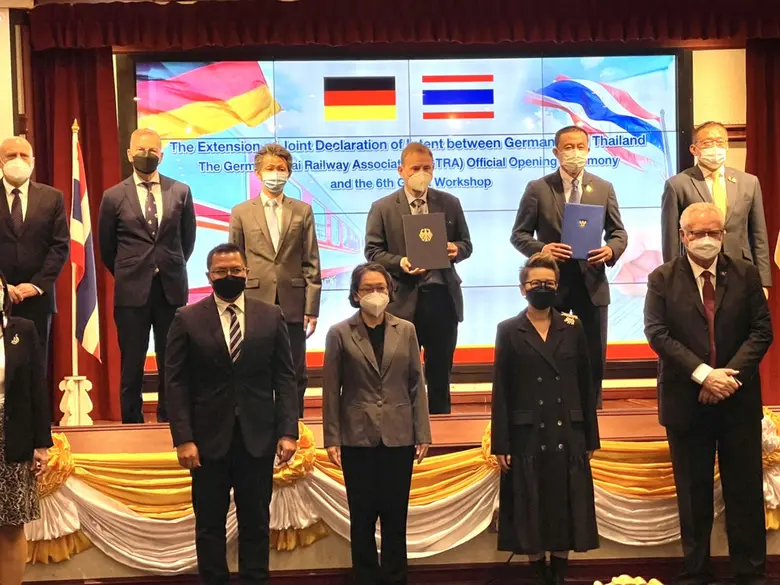 วิศวะมหิดล จัด สัมมนา 'รถไฟฟ้าความเร็วสูง' ไทย-เยอรมัน ลงนามต่ออายุความร่วมมือ (JDI) ดีเดย์เปิดสมาคมระบบรางเยอรมัน-ไทย