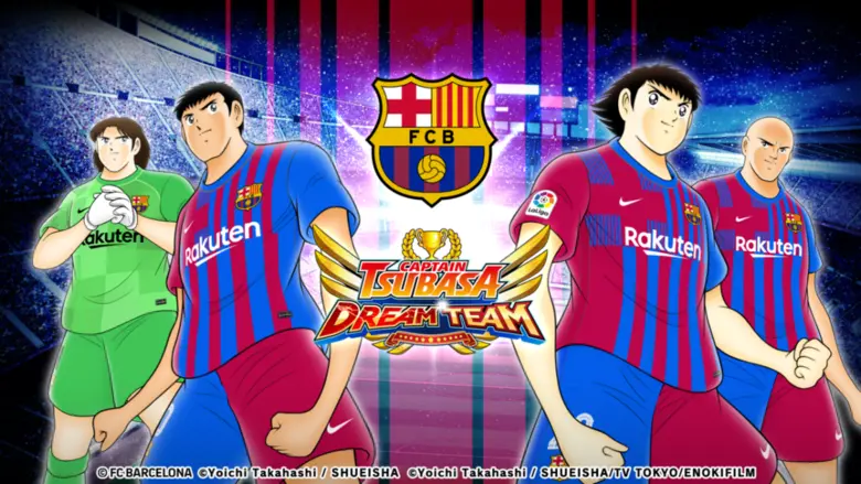 เกม "กัปตันซึบาสะ: ดรีมทีม (Captain Tsubasa: Dream Team)" ฉลองครบรอบเปิดตัว 4 ปีทั่วโลก! เปิดตัวตัวละครผู้เล่นใหม่ในชุดยูนิฟอร์มทางการ FC BARCELONA!