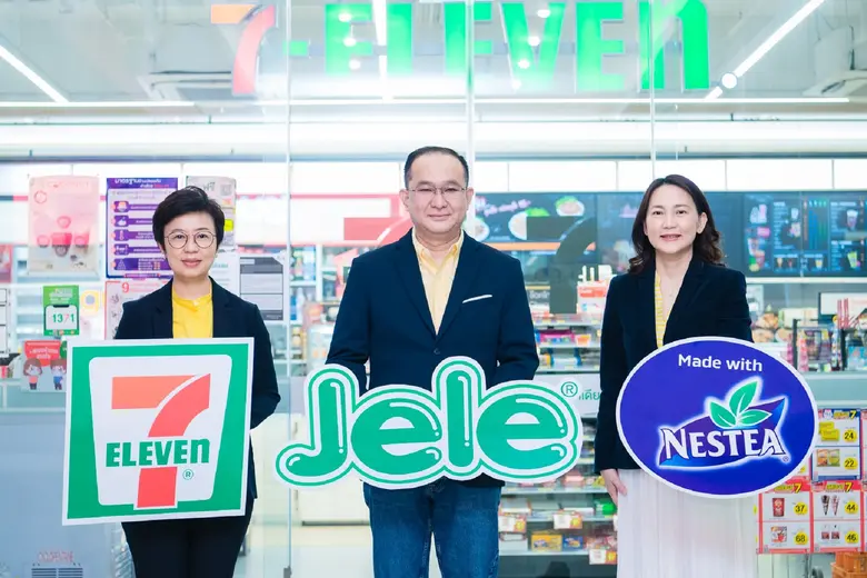 "เจเล่ - เนสท์เล่ - เซเว่น อีเลฟเว่น" ผนึกกำลัง ส่งเยลลี่พร้อมดื่ม "Jele x NESTEA" แจ้งเกิด เอ็กซ์คลูซีฟที่ร้านเซเว่นฯ
