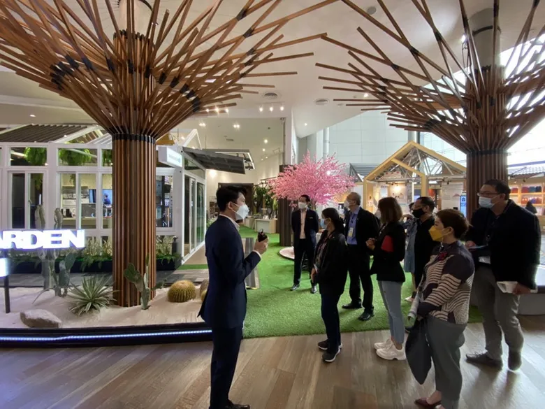 คณะผู้บริหารดิจิทัล ซีอีโอ รุ่นที่ 4 เยี่ยมชม SCG Home experience CDC