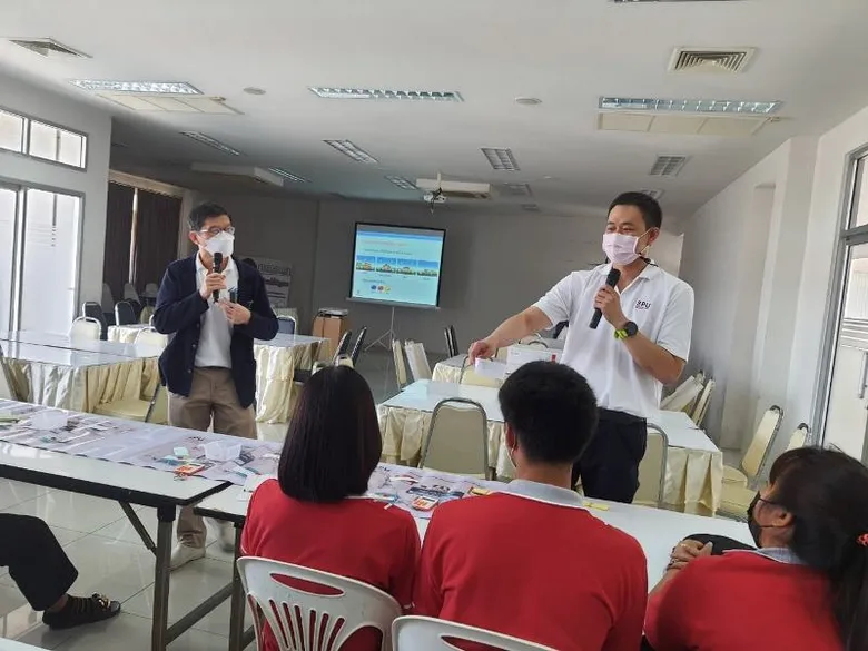 LSC SPU เปิดประสบการณ์การเรียนรู้ด้านโลจิสติกส์ฯ DEK ว.เทคโนโลยีบุญถาวร ด้วย Beer Game