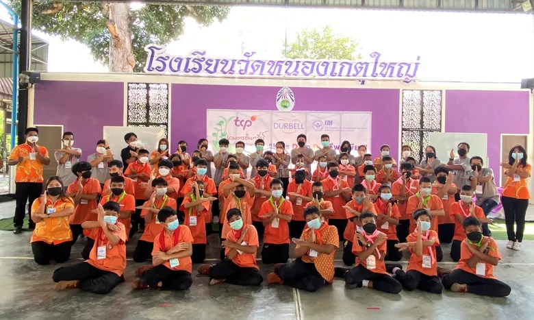มูลนิธิ EDF ร่วมกับเดอเบลจัดอบรมนักเรียนกลุ่มแกนนำยุวเกษตรอินทรีย์ Kids D Do D วิถีพอเพียง
