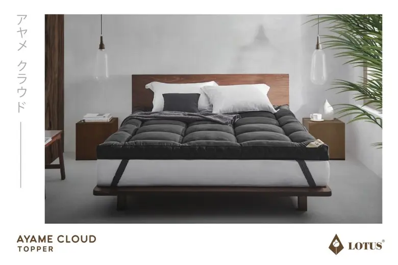 นุ่มนวล เบาสบาย ผ่อนคลายสไตล์ญี่ปุ่น  Lotus Ayame Cloud Topper