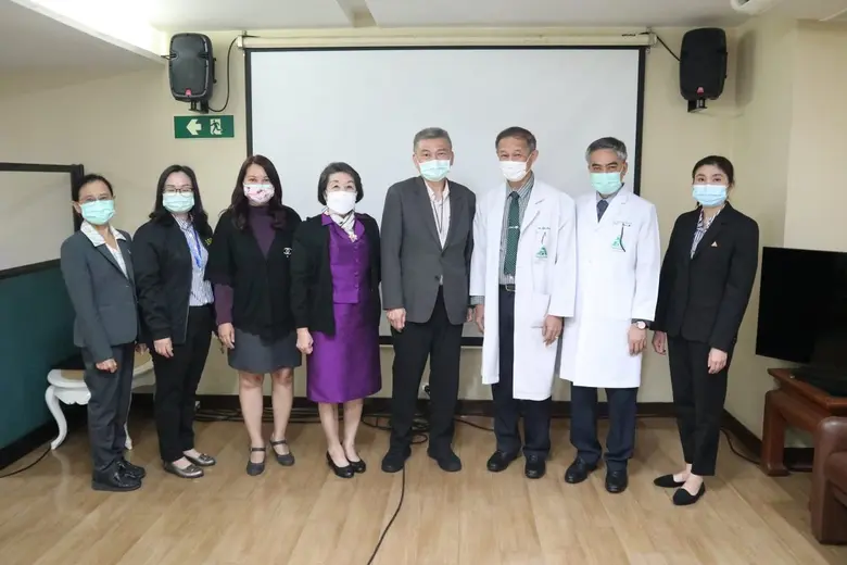 โรงพยาบาลลานนา รับการตรวจประเมินการให้บริการทางการแพทย์ 2564
