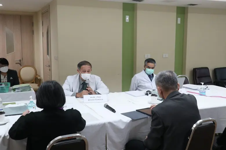 โรงพยาบาลลานนา รับการตรวจประเมินการให้บริการทางการแพทย์ 2564
