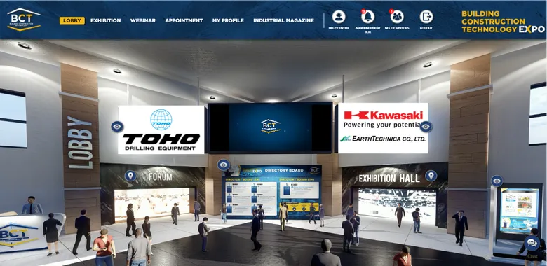 BCT EXPO 2021 ประสบความสำเร็จในรูปแบบอีเว้นท์ออนไลน์ พร้อมลุยจัดงานแสดงสินค้าเพื่ออุตสาหกรรมก่อสร้างและอาคารในพื้นที่จริงปี 2022