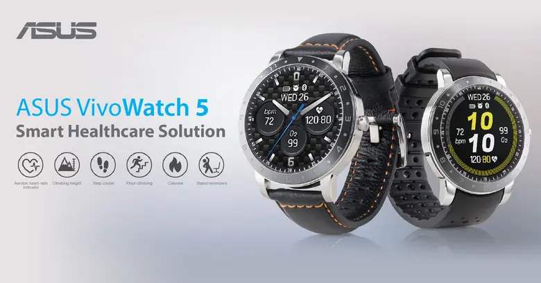 ASUS เปิดตัวนาฬิกา Viovowatch 5 เอาใจคนรักสุขภาพ