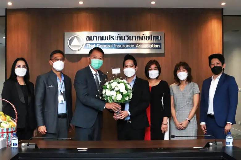 นายกสมาคมประกันวินาศภัยไทย ต้อนรับ นายกสมาคมนักคณิตศาสตร์ประกันภัยไทยฯ คนใหม่