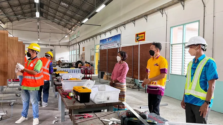สพร 22 นครศรีธรรมราช ดำเนินการทดสอบมาตรฐานฯ ช่างไฟฟ้าภายในอาคาร ระดับ 1