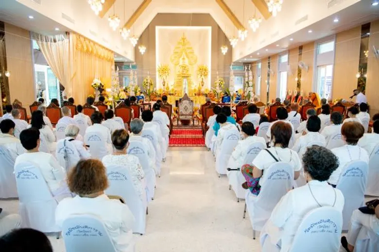 มจพ. ร่วมพิธีมหาพุทธาภิเษกพระนิรันตรายจำลอง เสริมความมหามงคลศักดิ์สิทธิ์ ปลุกเสกโดยพระมหาเถระ