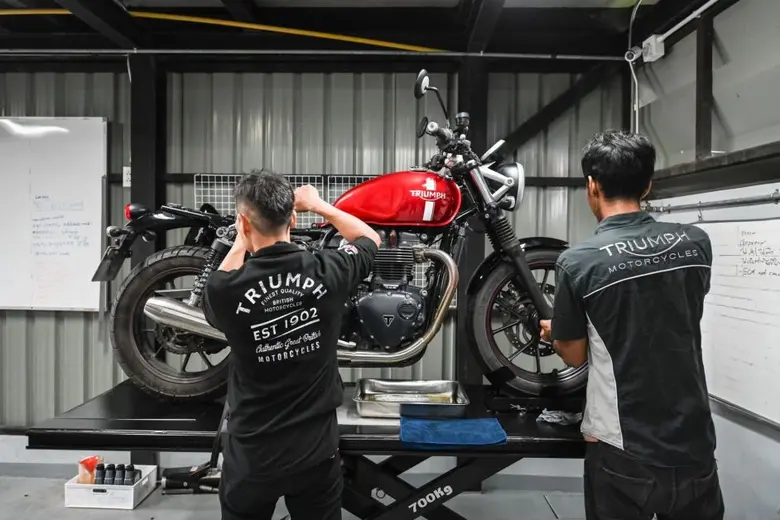 ไทรอัมพ์ฯ เปิด 4 บริการที่ไรเดอร์ต้องเลิฟจาก Triumph Total Care อุ่นใจก่อนออกสตาร์ท โลดแล่นปลอดภัยทุกการเดินทาง