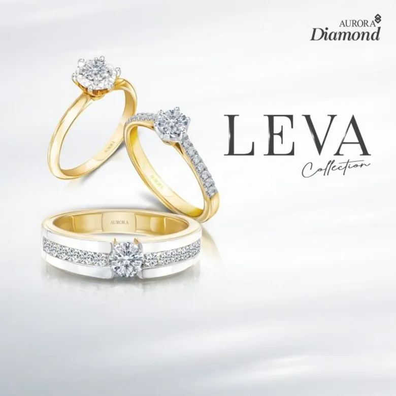 "ออโรร่าไดมอนด์" คอลเลคชั่นเครื่องประดับเพชร "LEVA Collection" เพชรแท้ธรรมชาติที่มีประกายแสงเหนือกว่าพบเพียง 2% ในโลก