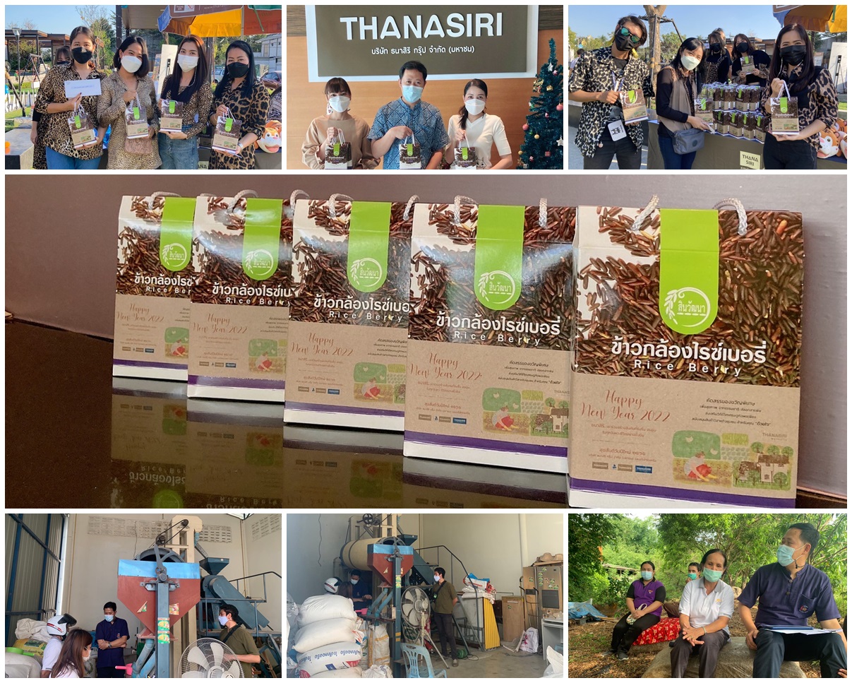 "ธนาสิริฯ จับมือกับสนง.พัฒนาชุมชนนนทบุรี คัดสินค้าจากเกษตรกรเป็นของขวัญปีใหม่