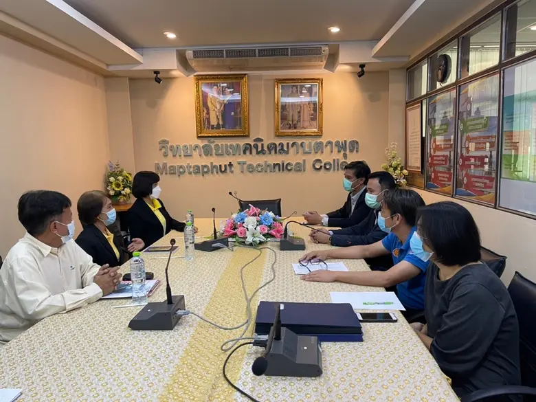 สพร.17 ระยอง ร่วมมือกับวิทยาลัยเทคนิคมาบตาพุด จ.ระยอง จัดตั้งเป็นศูนย์ทดสอบมาตรฐานฝีมือแรงงาน