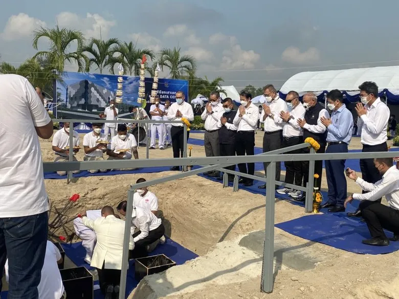 INSET ร่วมงานพิธียกเสาเอกอาคารศูนย์ Data Center ระดับ Tier III