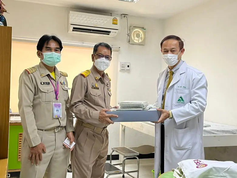 การไฟฟ้าเชียงใหม่ 2 สวัสดีปีใหม่ 2565 รพ.ลานนา
