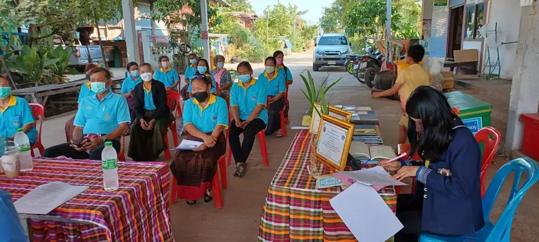 พช.ขอนแก่น ร่วมติดตามการดำเนินงานกลุ่มออมทรัพย์เพื่อการผลิตอำเภอพล จังหวัดขอนแก่น