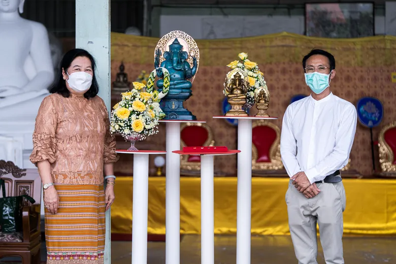 คณะศึกษาศาสตร์ มหาวิทยาลัยศิลปากร จัดสร้างเทวรูปพระพิฆเนศวรในวาระครบรอบ 5 ทศวรรษแห่งการก่อตั้ง