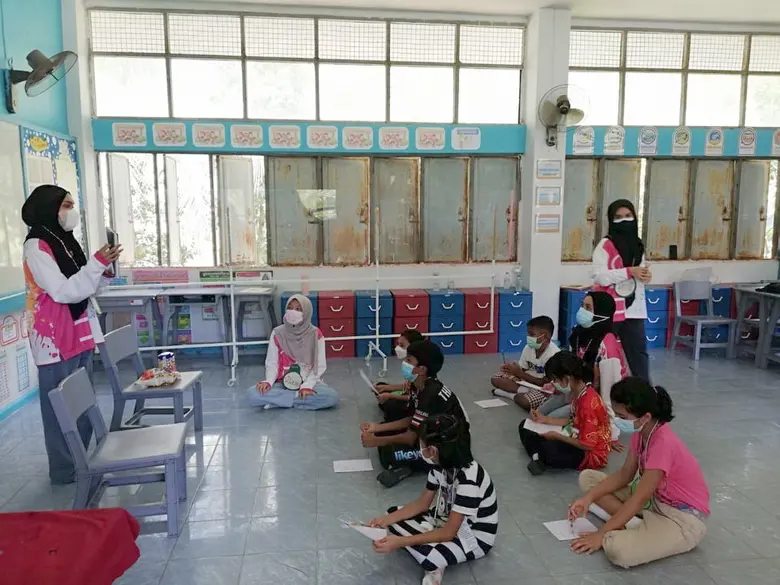 คณะมนุษยศาสตร์ฯ มรภ.สงขลา จัดค่ายภาษาอังกฤษ "English Camp" เพื่อน้อง