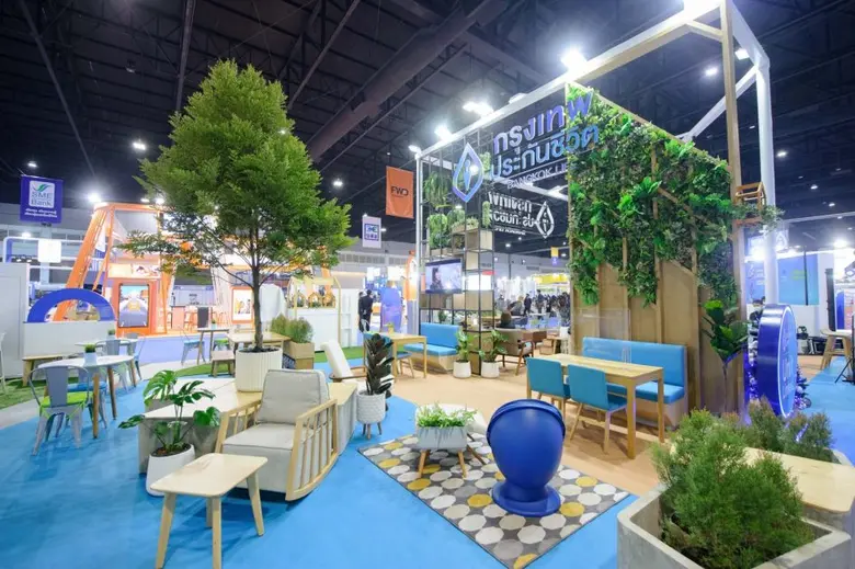 กรุงเทพประกันชีวิต คว้ารางวัลบูธสวยงามยอดเยี่ยม จากงาน MONEY EXPO 2021