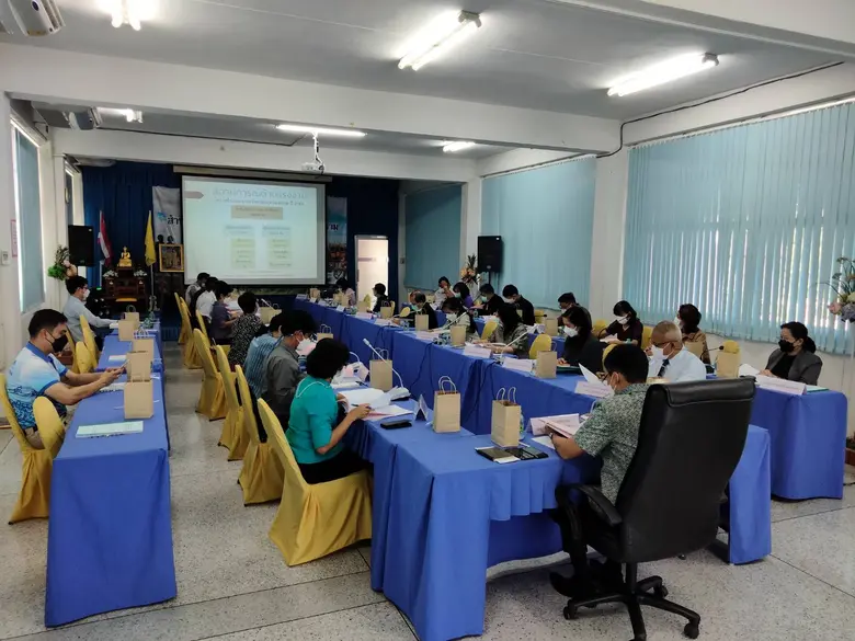 การประชุมคณะอนุกรรมการพัฒนาแรงงานและประสานงานการฝึกอาชีพจังหวัดสมุทรสงคราม 2565
