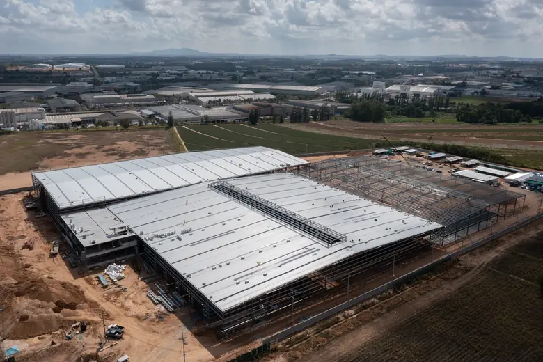 ARB เผยความคืบหน้า โรงงานแห่งที่ 4 แล้วเสร็จ 60% พร้อมขยายฐานการผลิต ในนิคมอุตสาหกรรม ดับเบิลยูเอชเอ อีสเทิร์นซีบอร์ด อินดัสเตรียล เอสเตท (ระยอง)