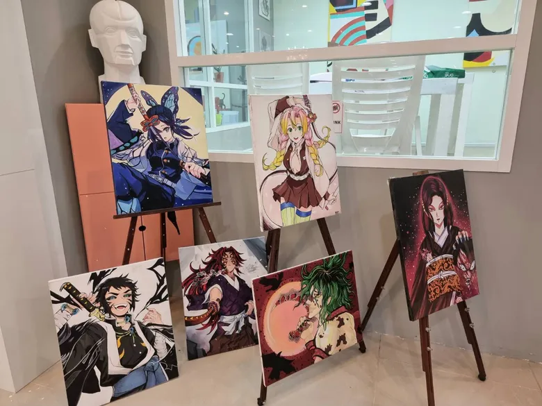 แต่งแต้มจินตนาการไร้ขีดจำกัด ด้วยคลาสศิลปะรูปแบบใหม่ ที่สถาบันสอนศิลปะ Hit Galleria (ฮิต แกลเลอเรีย) @พาราไดซ์ พาร์ค