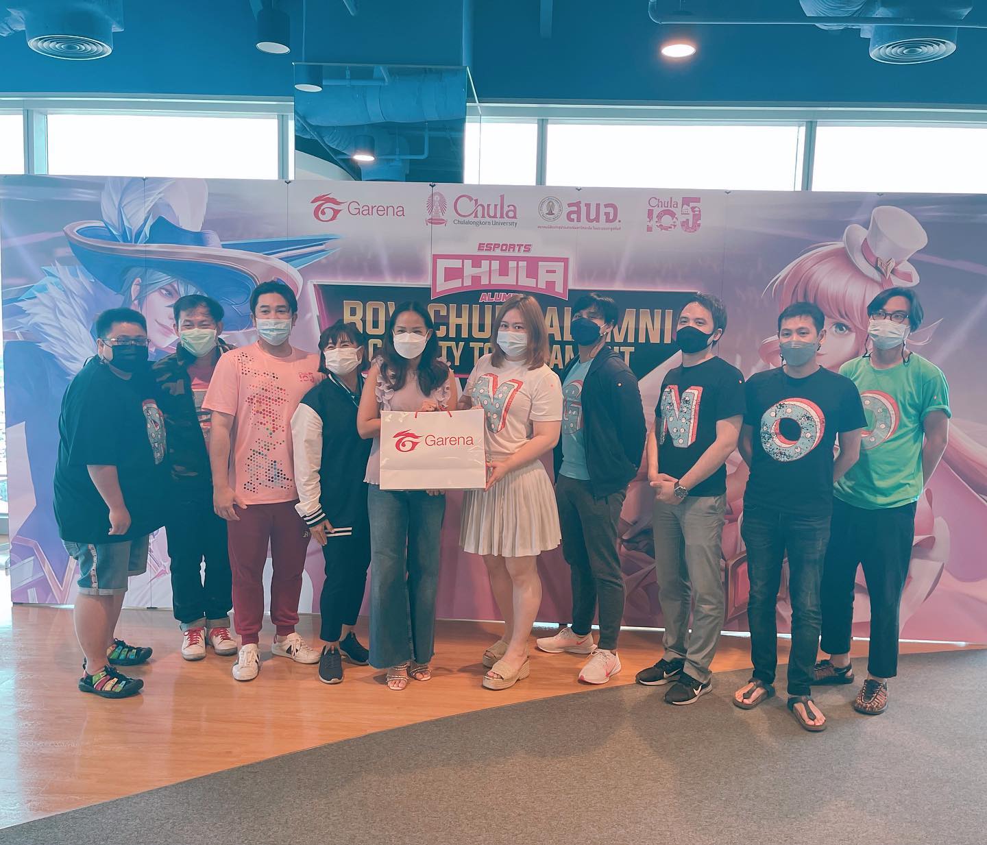 อี้หร้ง ร่วมสนับสนุน การแข่งขันกีฬาอีสปอร์ตการกุศล "RoV-Chula Alumni Charity Tournament 2022" และโครงการกล่องรอดตาย เนื่องในโอกาสครบรอบ 105 ปี จุฬาฯ