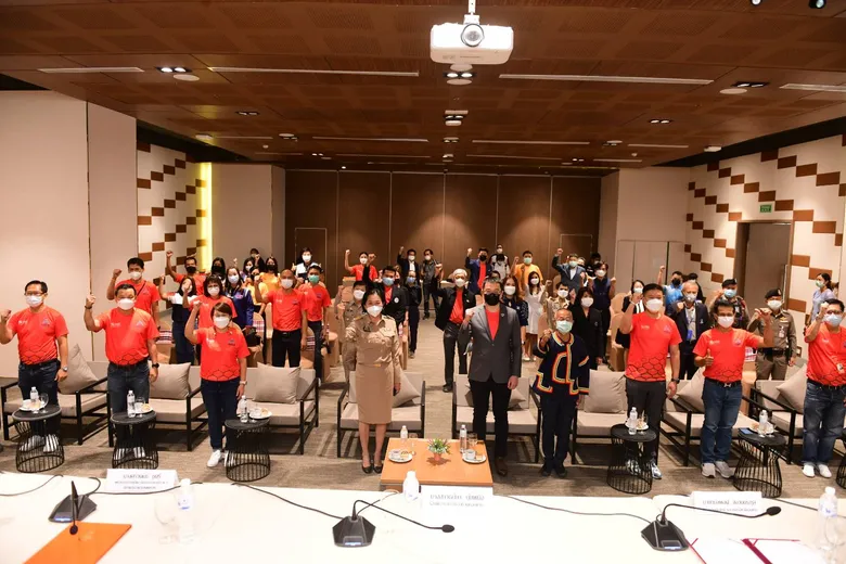 ธอส. ร่วมแถลงข่าวประกาศความพร้อมจัดการแข่งขันวิ่งประเภทถนน KHON KAEN 10