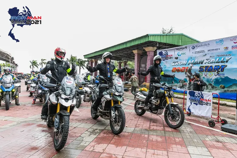 "ไทรอัมพ์ มอเตอร์ไซเคิลส์" เปิดประสบการณ์สุดท้าทาย ร่วมสนับสนุน Iron Man Rally 2021