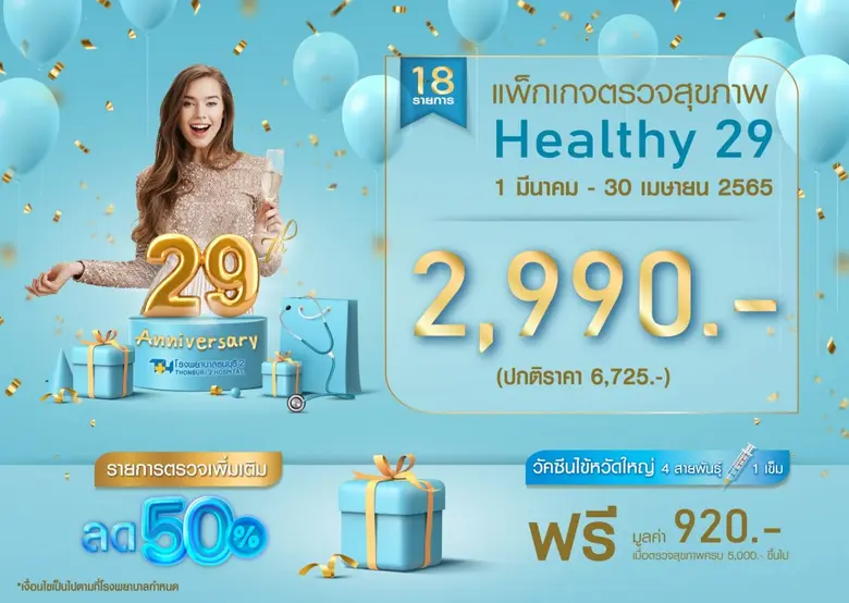 ยิ่งตรวจ ยิ่งคุ้ม กับ "แพ็กเกจตรวจสุขภาพ ...