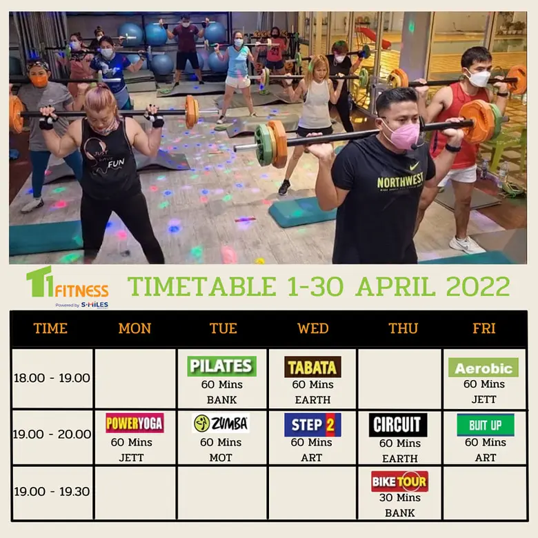 ตารางคลาสเดือน เมษายน 2565 มาแล้วค่าพร้อม...