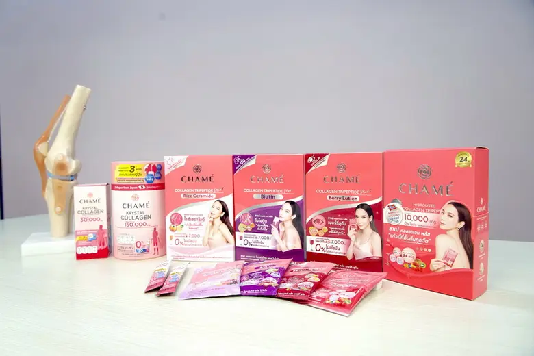 "ชาเม่" ทุ่มงบ 100 ล้าน เจาะตลาดคอลลาเจน พร้อมแบรนด์แอมบาสเดอร์คนใหม่ "โบว์-เมลดา สุศรี"