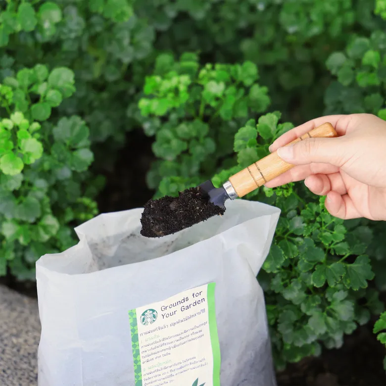 สตาร์บัคส์ย้ำพันธกิจด้านสิ่งแวดล้อมผ่าน #GroundsForYourGarden เชิญชวนลูกค้านำกากกาแฟไปผสมดินปลูกต้นไม้