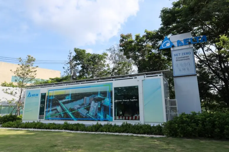 เดลต้า ประเทศไทย เปิดตัวโชว์รูมตู้คอนเทนเนอร์ Net Zero แห่งแรก  ด้วยโซลูชันสะอาดและอัจฉริยะ ในนิคมอุตสาหกรรมอมตะซิตี้ ชลบุรี