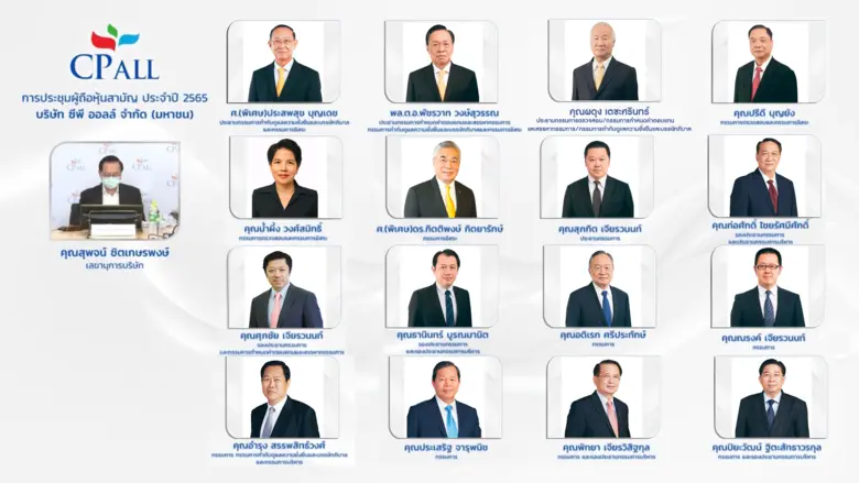 นายสุภกิต เจียรวนนท์ ประธานกรรมการ และ นา...