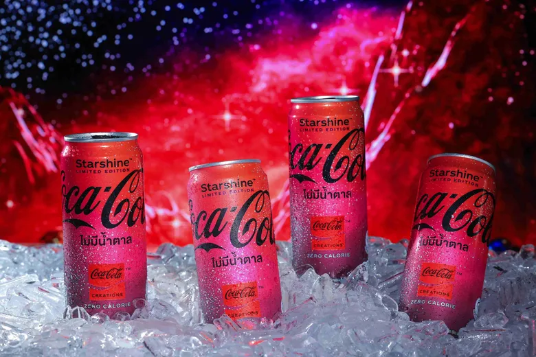 สัมผัสนิยามซ่าจากนอกโลก! ครั้งแรกกับ "Coca-Cola Starshine(TM)" รุ่น Limited Edition