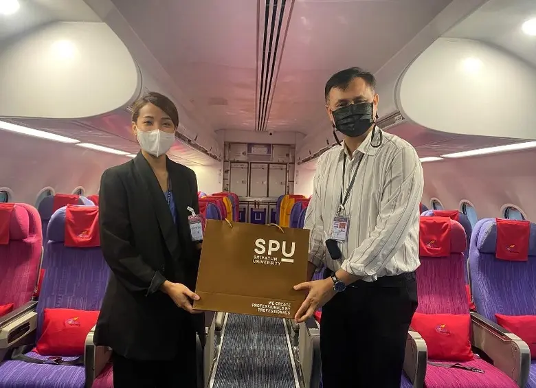 ว.การบินและคมนาคม ม.ศรีปทุม ร่วมหารือ Thai Flight Training สร้างหลักสูตรระยะสั้น Safety Management System ดันนักศึกษาสู่ความเป็นมืออาชีพการบิน