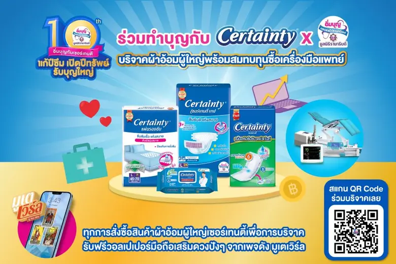 กลับมาแล้วกิจกรรมดีๆ "อิ่มบุญกับเซอร์เทนต...