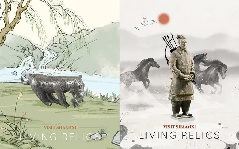 มณฑลส่านซีจัดกิจกรรมออนไลน์ "Living Relic...