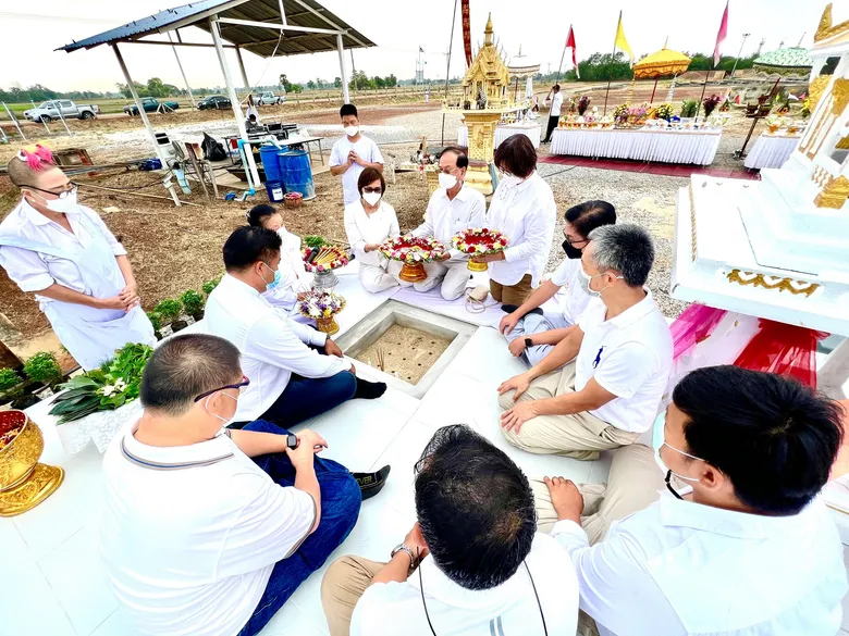 "UAC" ตั้งศาลพระภูมิแหล่งผลิตปิโตรเลียม L10/43 และ L11/43