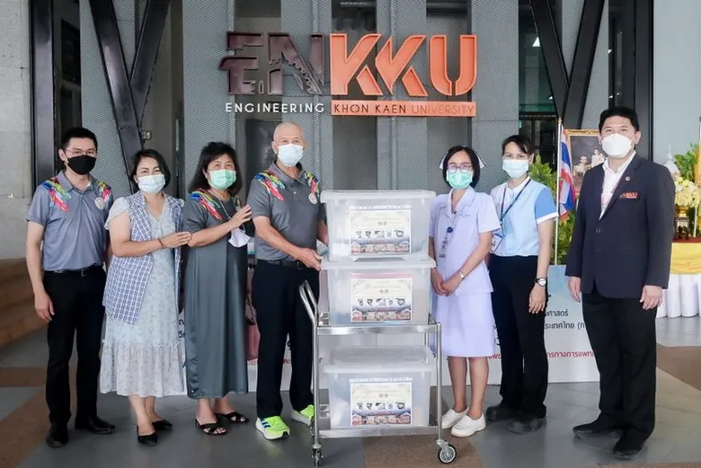 ทีมวิจัยคณะวิศวกรรมศาสตร์ คณะแพทยศาสตร์ มข. จับมือพัฒนานวัตกรรม ชุด KKU-PAPR Suit ป้องกัน COVID-19 เพื่อส่งมอบบุคลากรทางการแพทย์