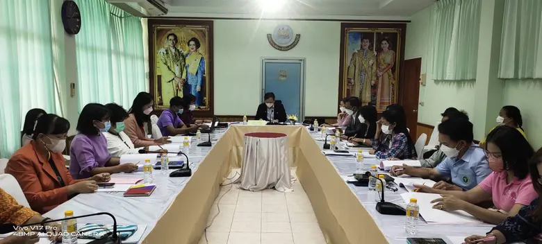 สำนักงานพัฒนาฝีมือแรงงานชัยภูมิ จัดประชุมคณะทำงานขับเคลื่อนแผนพัฒนากำลังคนจังหวัดชัยภูมิ พ.ศ. 2565 - 2570 ครั้งที่ 1/2565