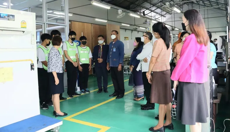 สถาบันพัฒนาฝีมือแรงงาน 19 เชียงใหม่ จัดพิธีมัชฌิมนิเทศผู้เข้าฝึกอาชีพ โครงการเพิ่มทักษะด้านอาชีพแก่นักเรียนที่ไม่ได้เรียนต่อหลังจบการศึกษาภาคบังคับ