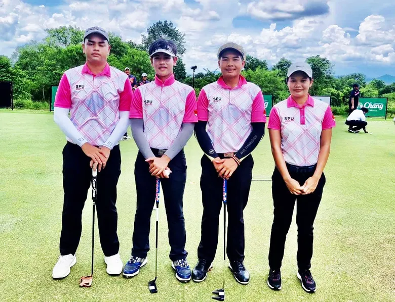 ทีมนักกอล์ฟ ม.ศรีปทุม คว้าดับเบิลแชมป์ สะวิง ช้าง กอล์ฟ ยู แชมเปียนส์ คัพ 2022