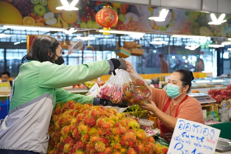 LINE MAN MART เผยยอดตลาดผลไม้เดลิเวอรีเติ...