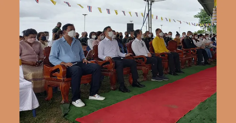 อบจ.ประจวบคีรีขันธ์ จัดพิธีทอดผ้าป่าสมัคคีสร้างรูปเหมือน "ขุนรองปลัดชู" วีรบุรุษเมืองวิเศษไชยชาญ