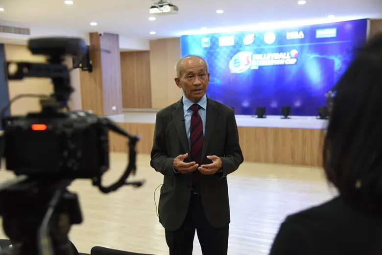 ม.ศรีปทุม ร่วมพิธีแถลงข่าวจัดการแข่งขันวอลเลย์บอลระดับอุดมศึกษาครั้งแรกในประเทศไทย "Est Cola Volleyball U Champion Cup 2022"