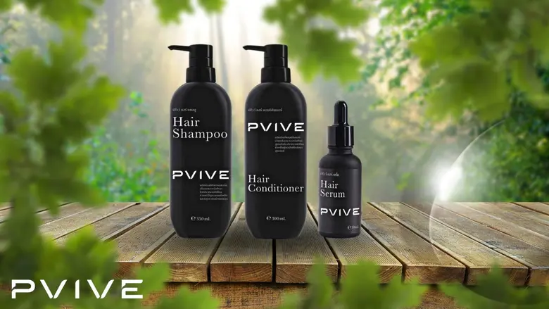 "Pvive พีไวว์" แชมพู ครีมนวด เซรั่ม ตอบโจทย์ทุกปัญหาของผม