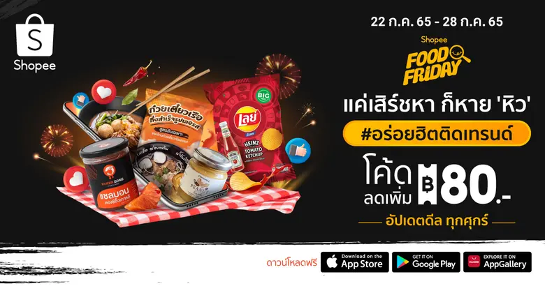 แค่เสิร์ชหา ก็หายหิว นักช้อปสายกินไม่ควรพ...